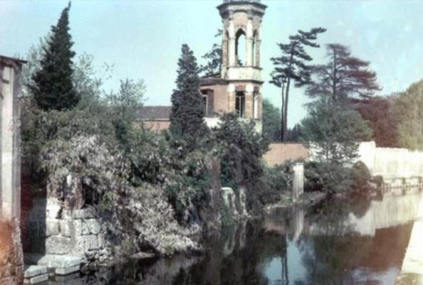 La torretta della Villa Angelica intorno al 1965-70
